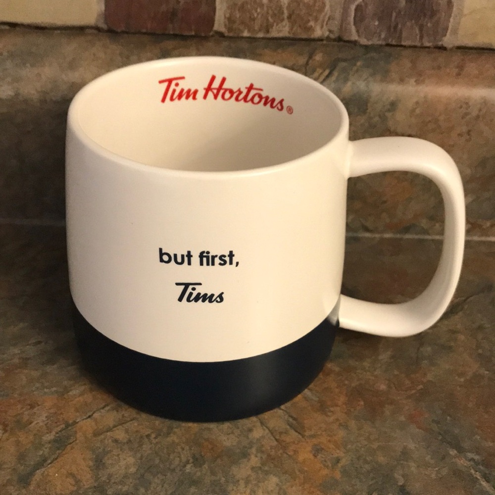 'But First, Tims' Ceramic Coffee Mug- Tim Hortons